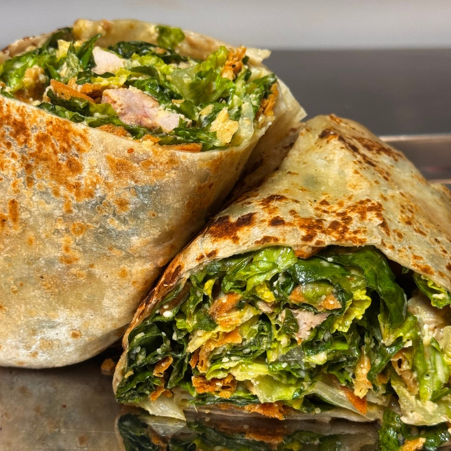 Caesar Chicken Wrap.